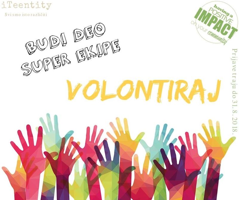 Svi smo isto različiti - poziv za volontere