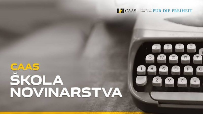 Konkurs za CAAS školu novinarstva