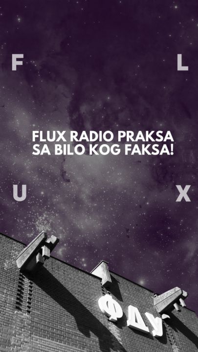 Praksa na FLUX radio stanici