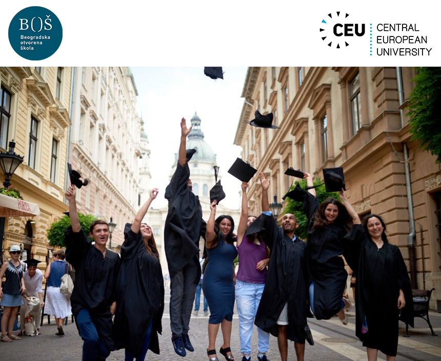 Otvoren konkurs za master i doktorske studije na CEU!