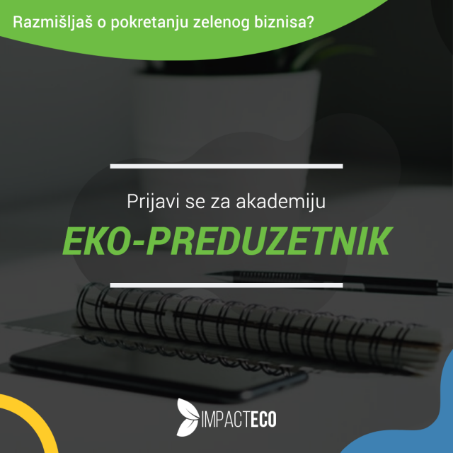 Prijavi se i postani „Eko-preduzetnik“