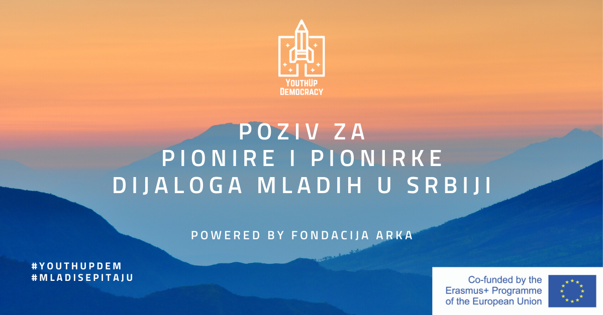 Poziv za pionire/ke dijaloga mladih u Srbiji