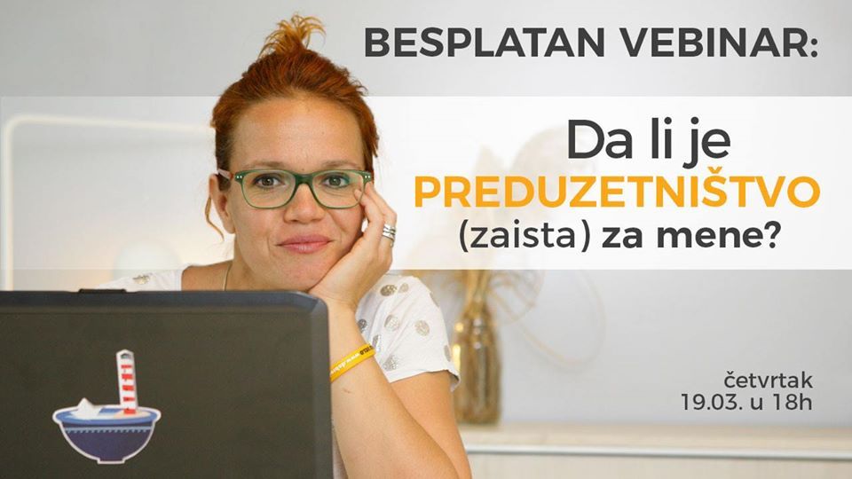 Besplatan vebinar o preduzetništvu