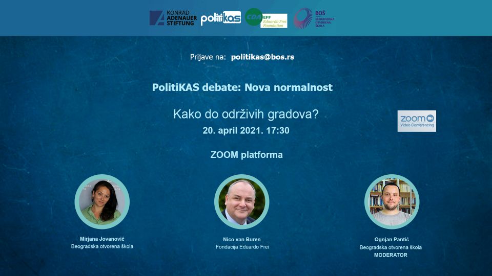 PolitiKAS debata: Kako do održivih gradova?