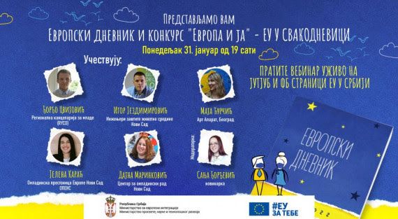 Evropa i ja - podeli svoje viđenje o EU i Srbiji