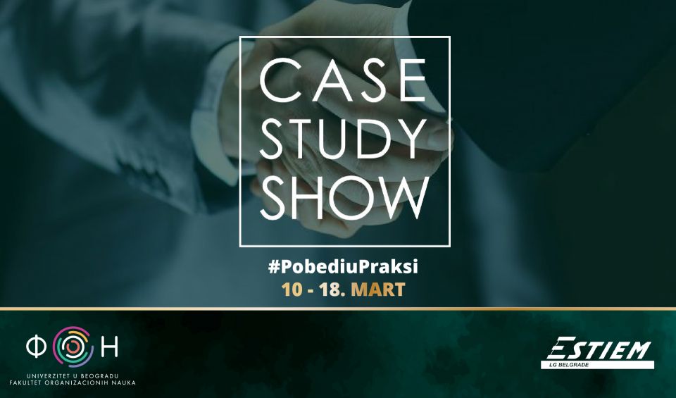 Case Study Show - upoznaj kompanije i stekni nova znanja