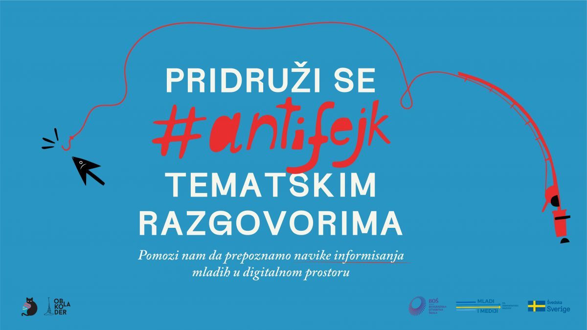 Pridruži se #antifejk tematskim razgovorima