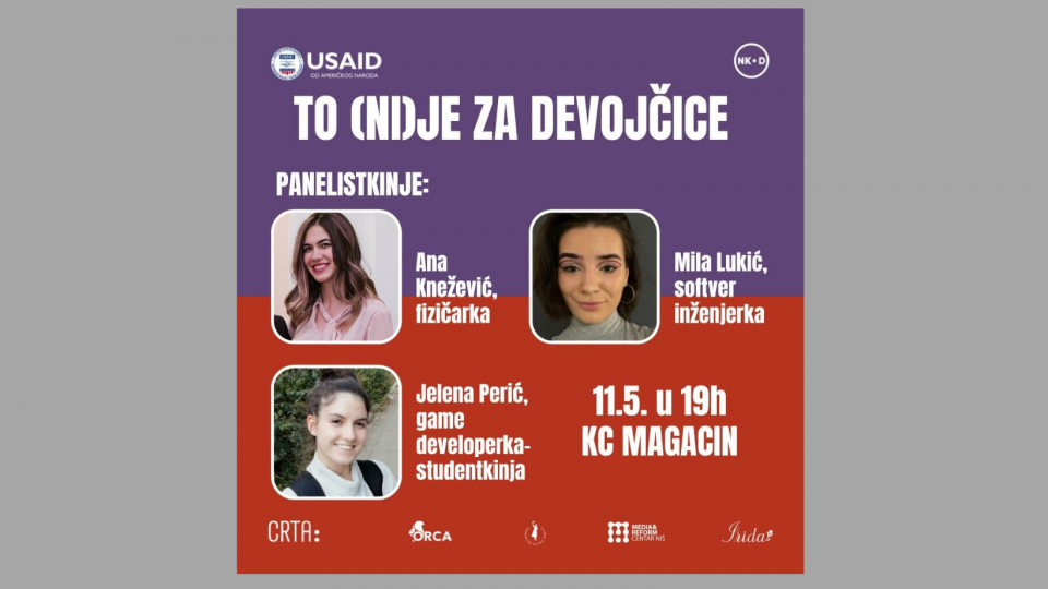 To (ni)je za devojčice panel diskusija