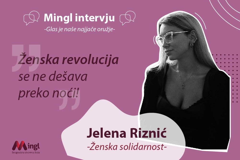 Mingl intervju: Jelena Riznić - Glas je naše najjače oružje  
