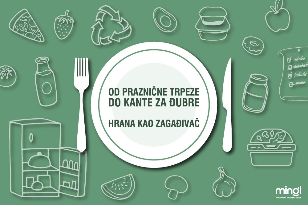 Od praznične trpeze do kante za đubre - hrana kao zagađivač