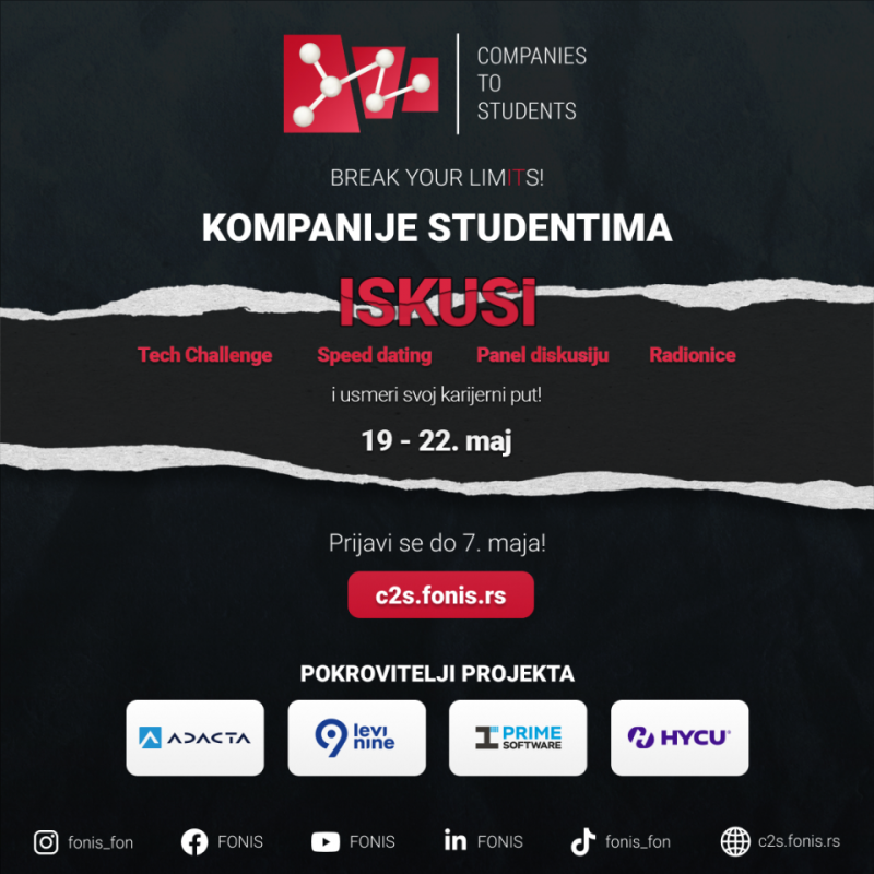 FONIS - Kompanije studentima