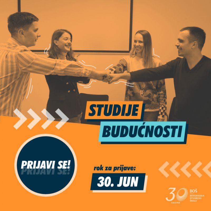 Otvoren je konkurs za upis 31. generacije Studija budućnosti!