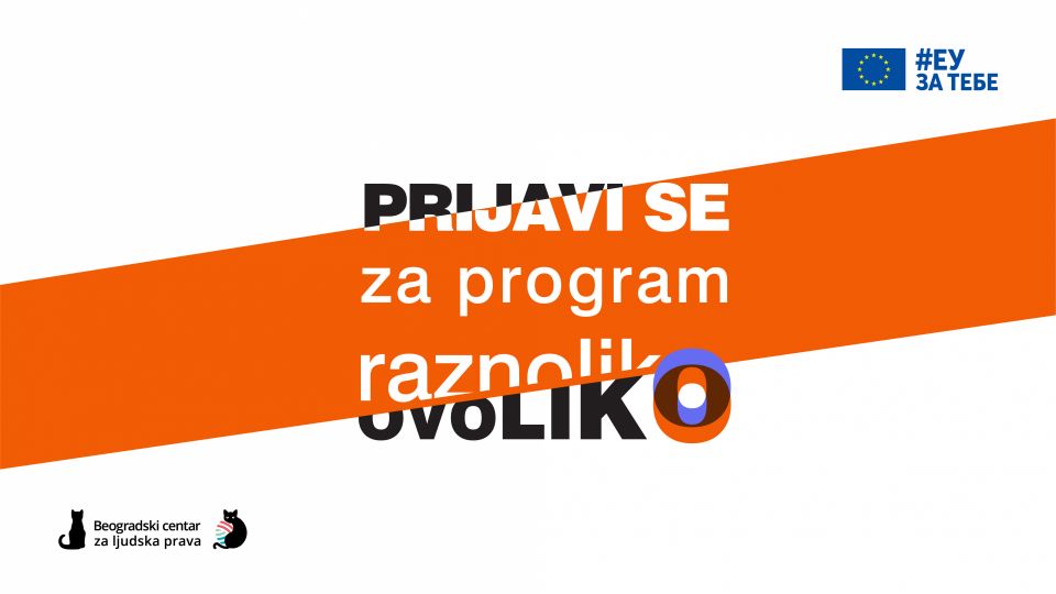 Prijavi se za program #RaznolikoOvoliko
