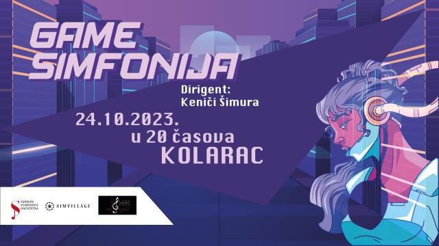 Muzika iz igrica, “Game simfonija”,  po prvi put u Srbiji - 24. oktobra na Kolarcu