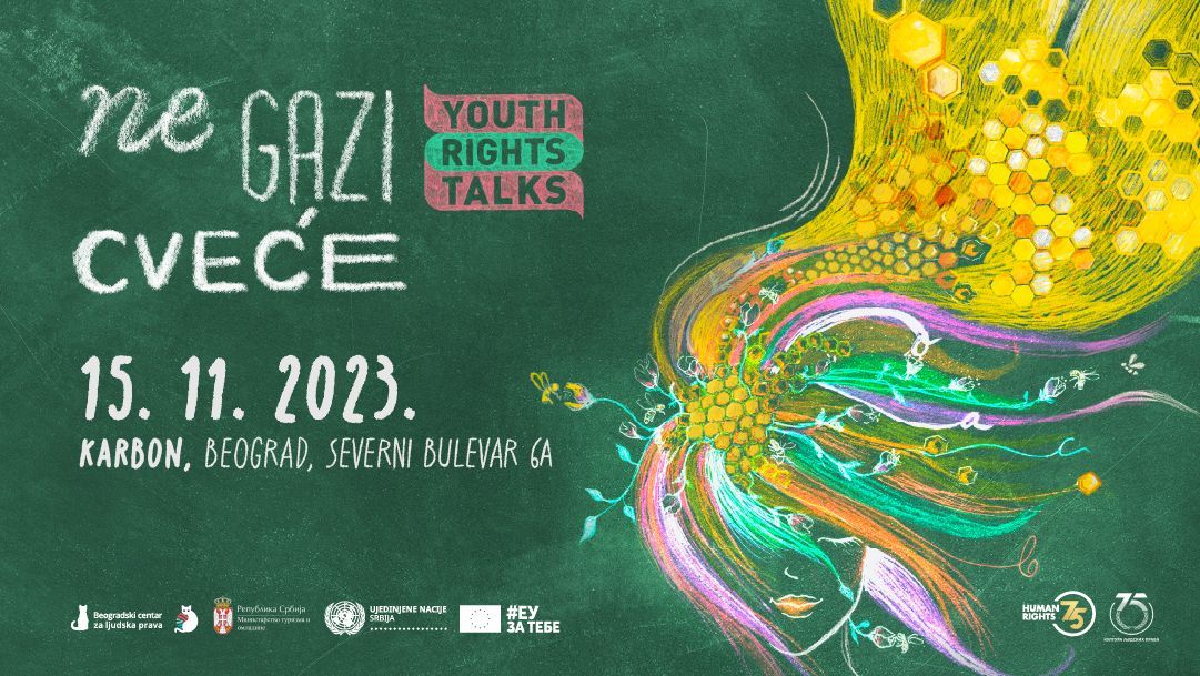 Pozivamo mlade da se prijave na Youth Rights Talks - najveći događaj o ljudskim pravima  mladih u Srbiji 