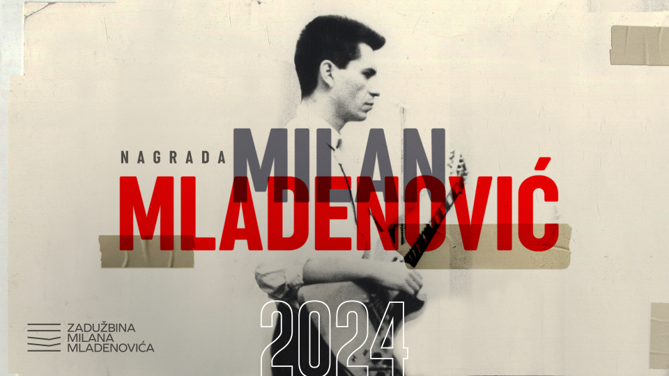 Konkurs za Nagradu Milan Mladenović otvara se 1. maja: poznat je žiri koji odlučuje o laureatu za 2024. godinu
