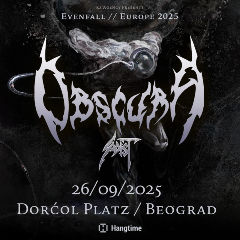 Death metal spektakl krajem septembra u Beogradu: stižu Obscura i Sadist!