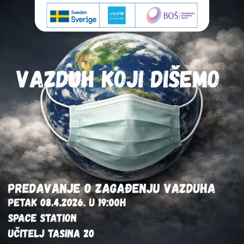 Prijavi se za radionicu ,,Vazduh koji di&scaron;emo''