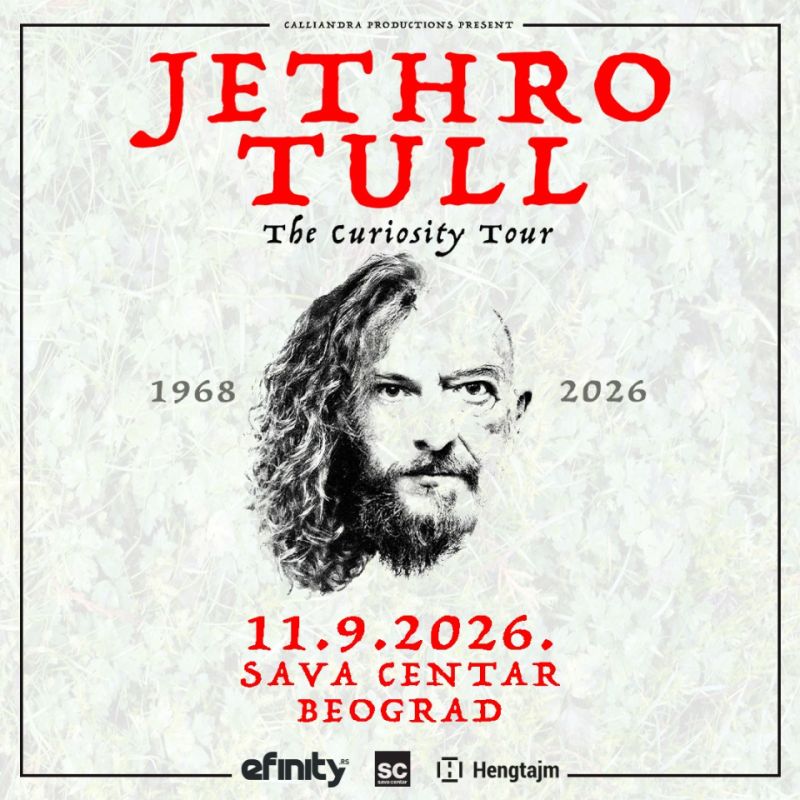 Legendarni Jethro Tull u septembru dolazi u Sava Centar!