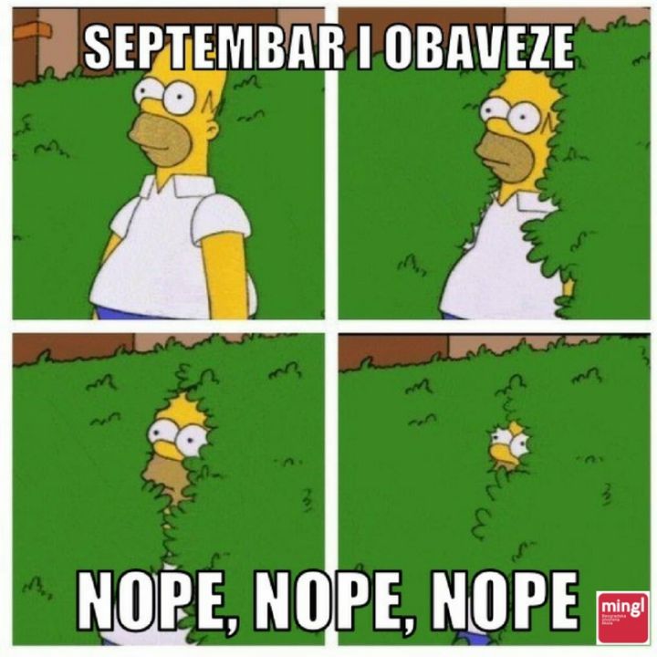 Brace yourself, September is coming