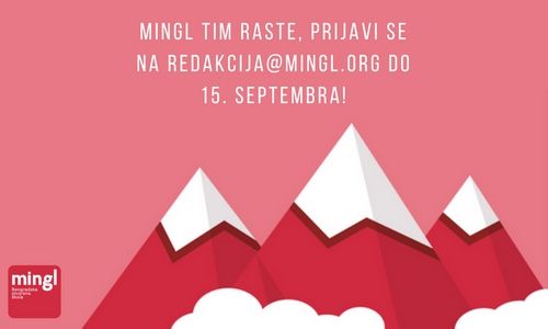 Portal Mingl povećava svoj tim – ti nam trebaš!