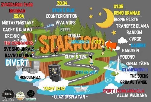 Prvomajski uranak: Starwood festival u Zvezdarskoj šumi