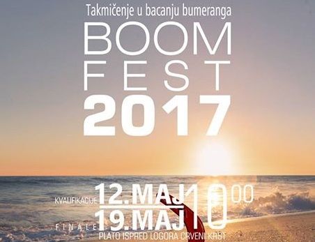 Otvorene prijave za takmičenje u bacanju bumeranga „Boom Fest 6“