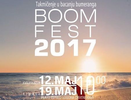 Otvorene prijave za takmičenje u bacanju bumeranga „Boom Fest 6“