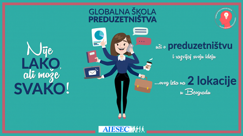 Globalna škola preduzetništva – AIESEC