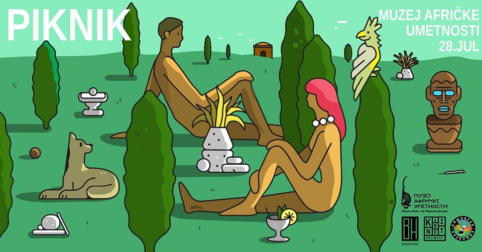 Piknik ispred Muzeja afričke umetnosti