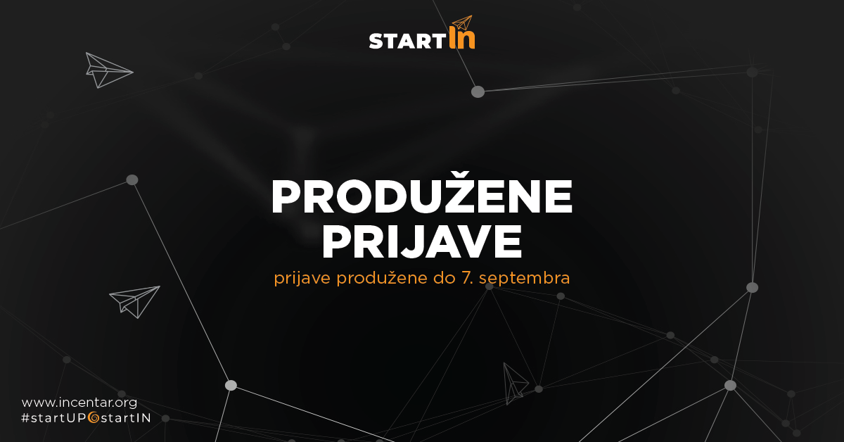 Prijavi svoj startap tim!