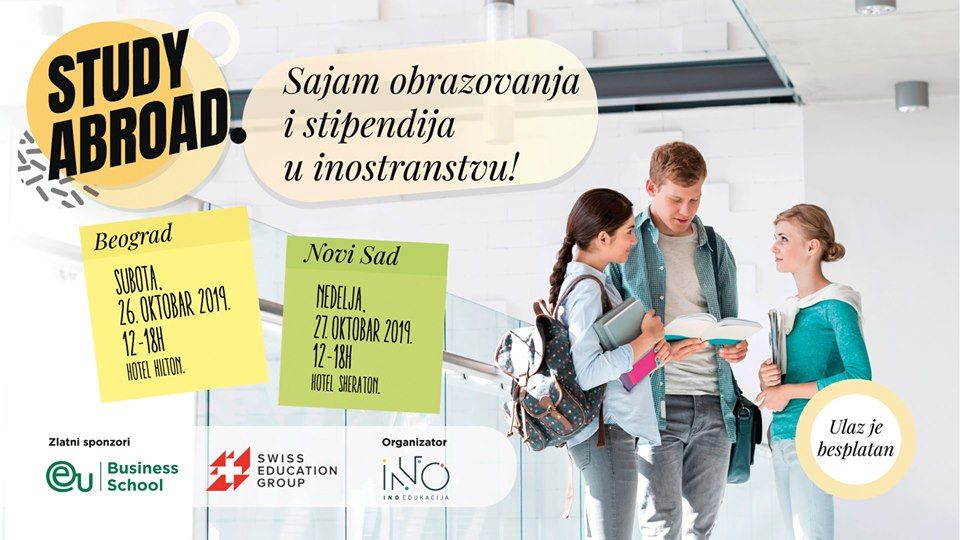 Sajam obrazovanja i stipendija u inostranstvu/Beograd i Novi Sad