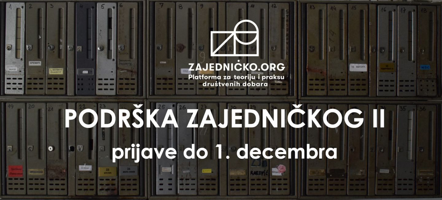 Podrška zajedničkog II – konkurs za mikroprojekte