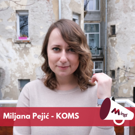 Mingl intervju: Miljana Pejić - KOMS je glas mladih