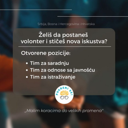 Pokreni se! na volontiranje