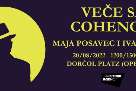 Veče sa Cohenom ove subote u Dorćol Platzu!
