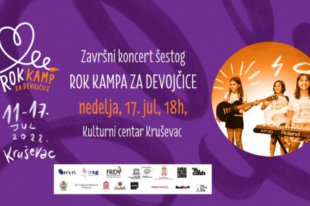 Rok kamp za devojčice te poziva na završni koncert!