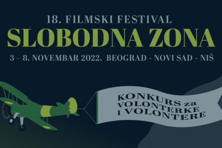 Konkurs za volontere i volonterke Filmskog festivala Slobodna zona