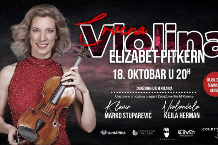 Čuvena Crvena violina Elizabet Pitkern prvi put u Srbiji
