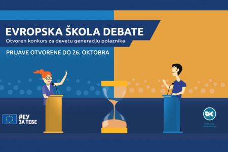 Budi novi polaznik/ca Evropske škole debate