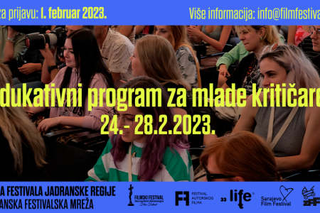  Edukativni program za mlade kritičare u okviru Mreže festivala Jadranske regije