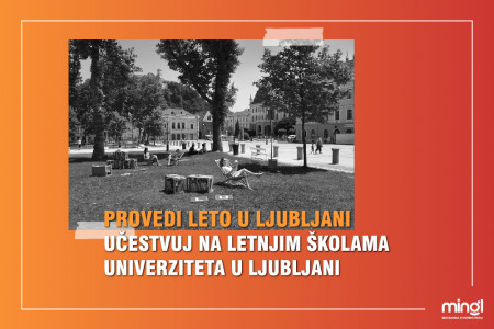 Provedi leto u Ljubljani - Učestvuj na letnjim školama Univerziteta u Ljubljani
