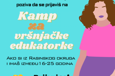 POSTANI VRŠNJAČKA EDUKATORKA ALTERNATIVNOG CENTRA ZA DEVOJKE