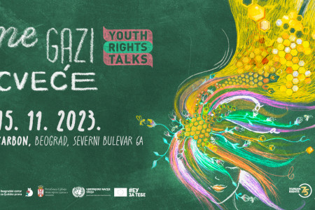Pozivamo mlade da se prijave na Youth Rights Talks - najveći događaj o ljudskim pravima  mladih u Srbiji 