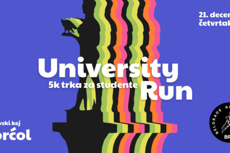 Prva studentska trka u Beogradu: BRC UNIVERSITY RUN