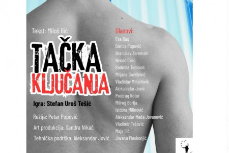 Predstava Tačka ključanja, 27. januar, KC Čukarica