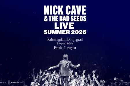 Muzička ispovest Nika Kejva 7. avgusta na Kalemegdanu