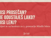 Otvoren konkurs za petu generaciju Mladih lidera